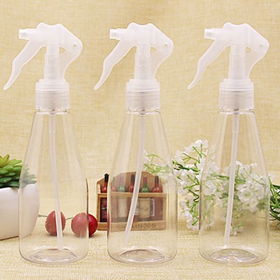 200ML Portable Plastic Spray Bottle Transparent Makeup Moisture Atomizer Pot Fine Mist Sprayer Bottles Hair Hairdressing Tools