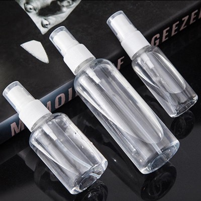 Transparent Empty Spray Bottles 30ml/50ml/100ml Plastic Mini Refillable Container Empty Cosmetic Containers