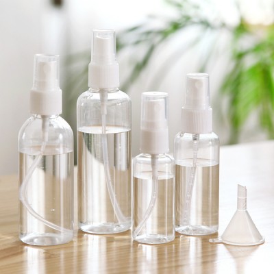 30ml 50m 100ml Random Color Portable Plastic Spray Bottle Liquid Makeup Atomizer Pot Mini Empty Cosmetic Makeup Containers